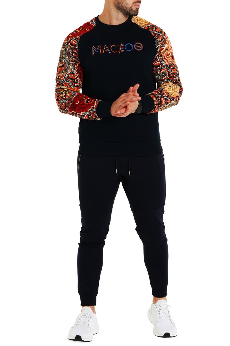 Cotton Sweater, Alternate, color, BLUE