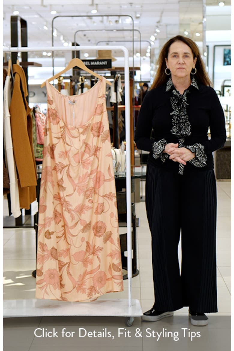 Bowman Floral Cotton Maxi Dress video