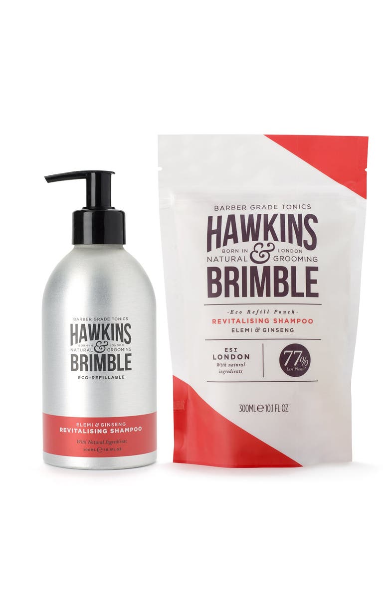 Hawkins & Brimble Revitalising Shampoo Duo, Alternate, color, NO COLOR