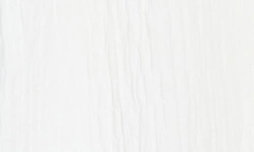 Denim And Flower Relaxed Fit Textured Camp Shirt In White