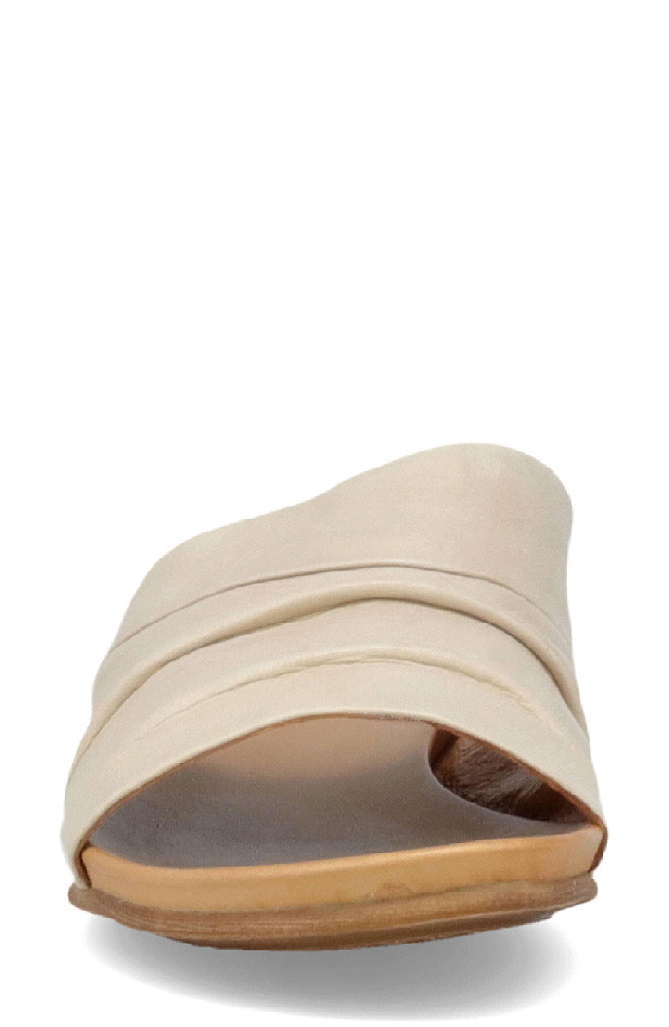 Miz Mooz Aria Slide Sandal, Alternate, color, Cream