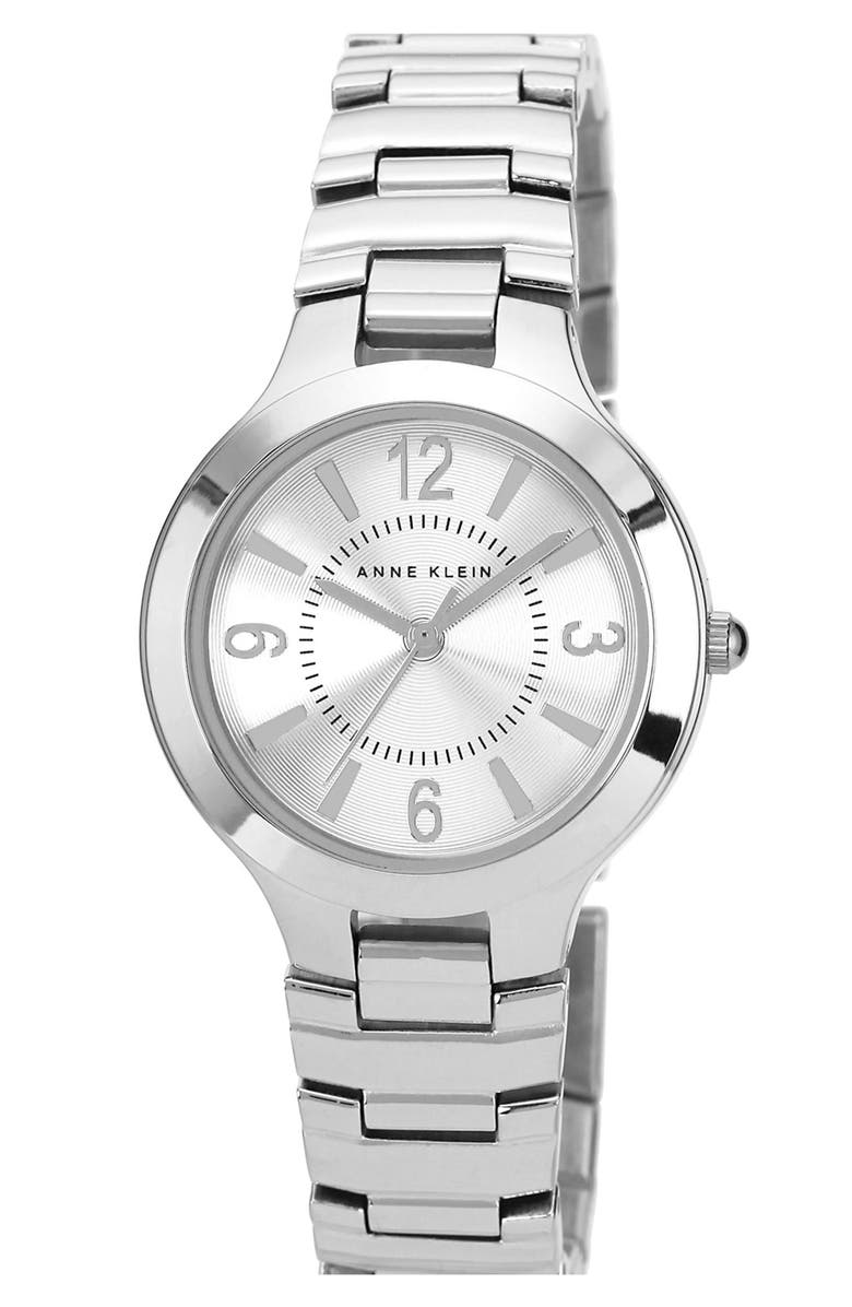 Anne Klein Round Bracelet Watch, 32mm, Main, color,