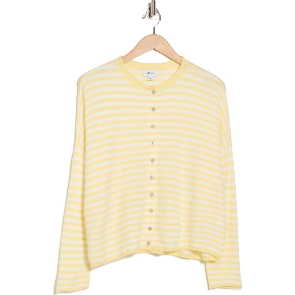 Cece Stripe Cardigan