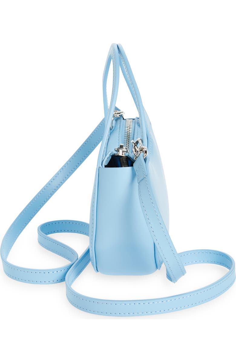 Coperni Micro Swipe Baguette Leather Top Handle Bag, Alternate, color,