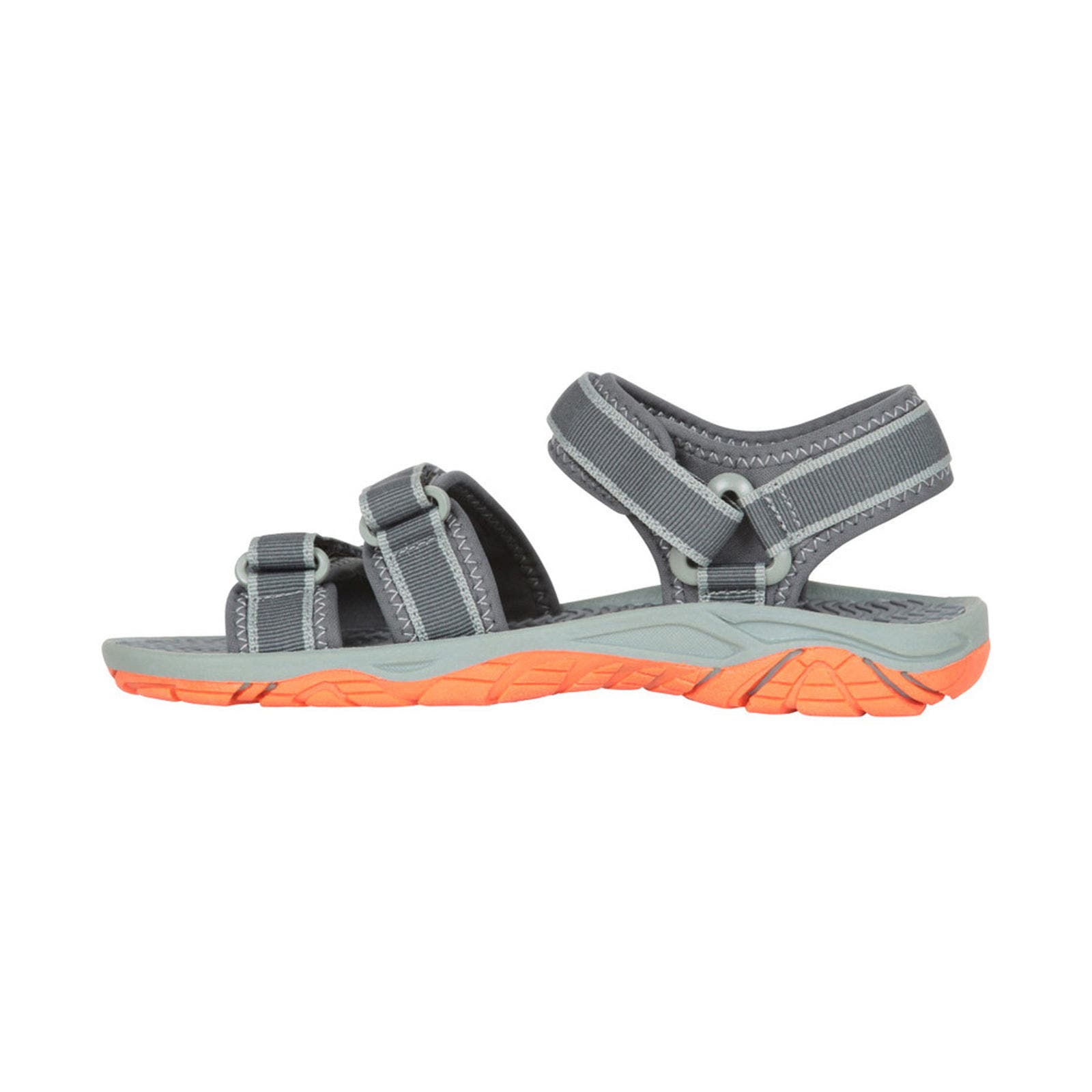 Childrens/Kids 3 Touch Fastening Strap Sandals, Alternate, color, Dark Khaki