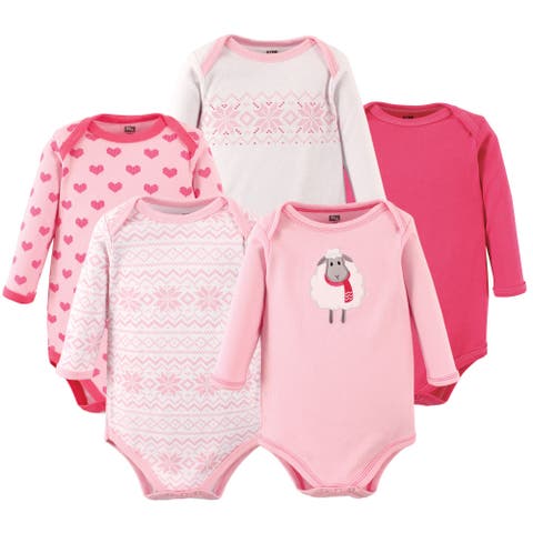 Everyday Long-Sleeve Cotton Bodysuits Bundle of 5 (Baby)