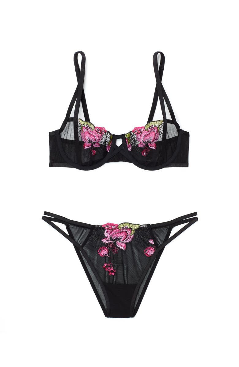 Adore Me Jayda Unlined Balconette Bra, Alternate, color, 