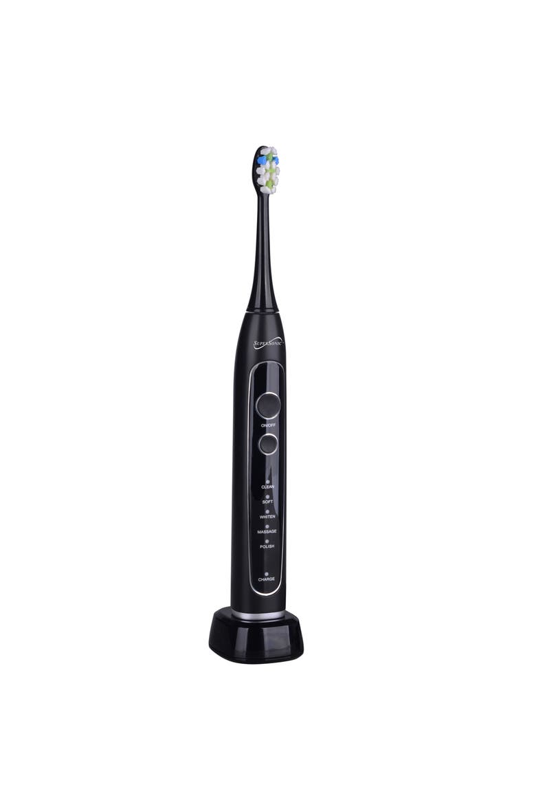 Sonic Advance Wireless Rechargeable Toothbrush in Black, Main, color, Black