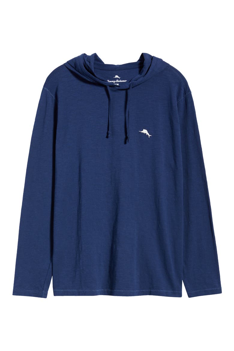 Shady Haven Lux Hoodie, Alternate, color, ISLAND NAVY
