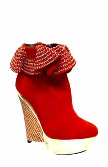 LADY COUTURE Venice Platform Wedge Bootie