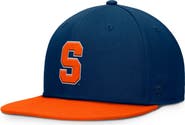 TOP OF THE WORLD Men's Top of the World Navy Syracuse Orange Fundamental Snapback Hat