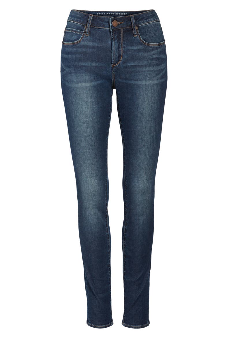 Melody Skinny Jeans, Alternate, color, BLUE RIDGE