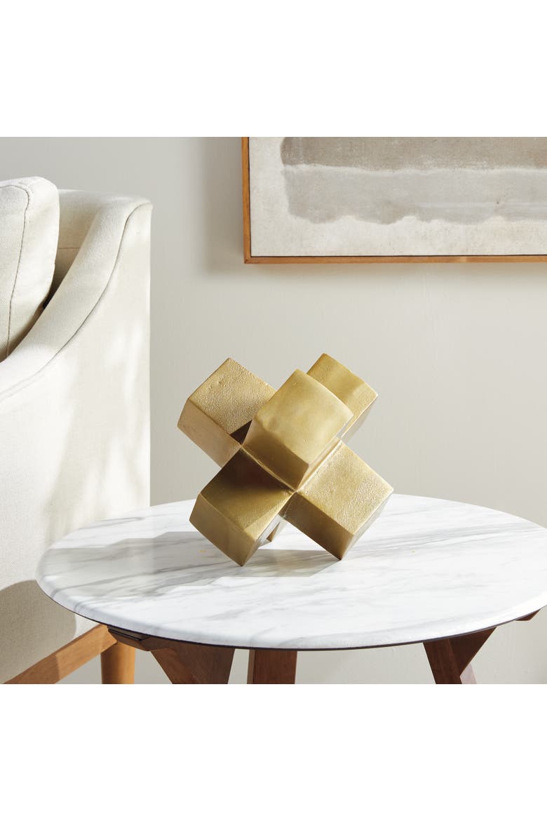 Jacques Sculpture Decorative Object, Alternate, color, Gold