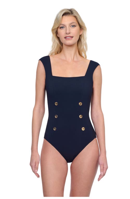 GOTTEX GOTTEX MONTE CARLO CAP SLEEVES SQUARE NECK ONE PIECE 