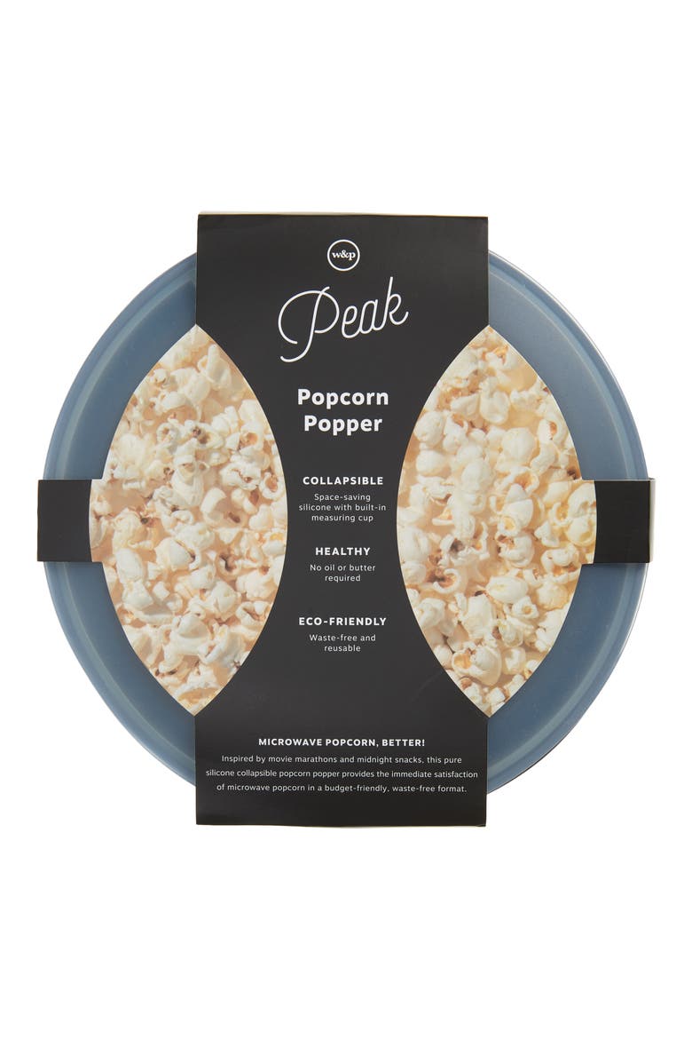 The Popper Microwave Bowl, Main, color, CHARCOAL