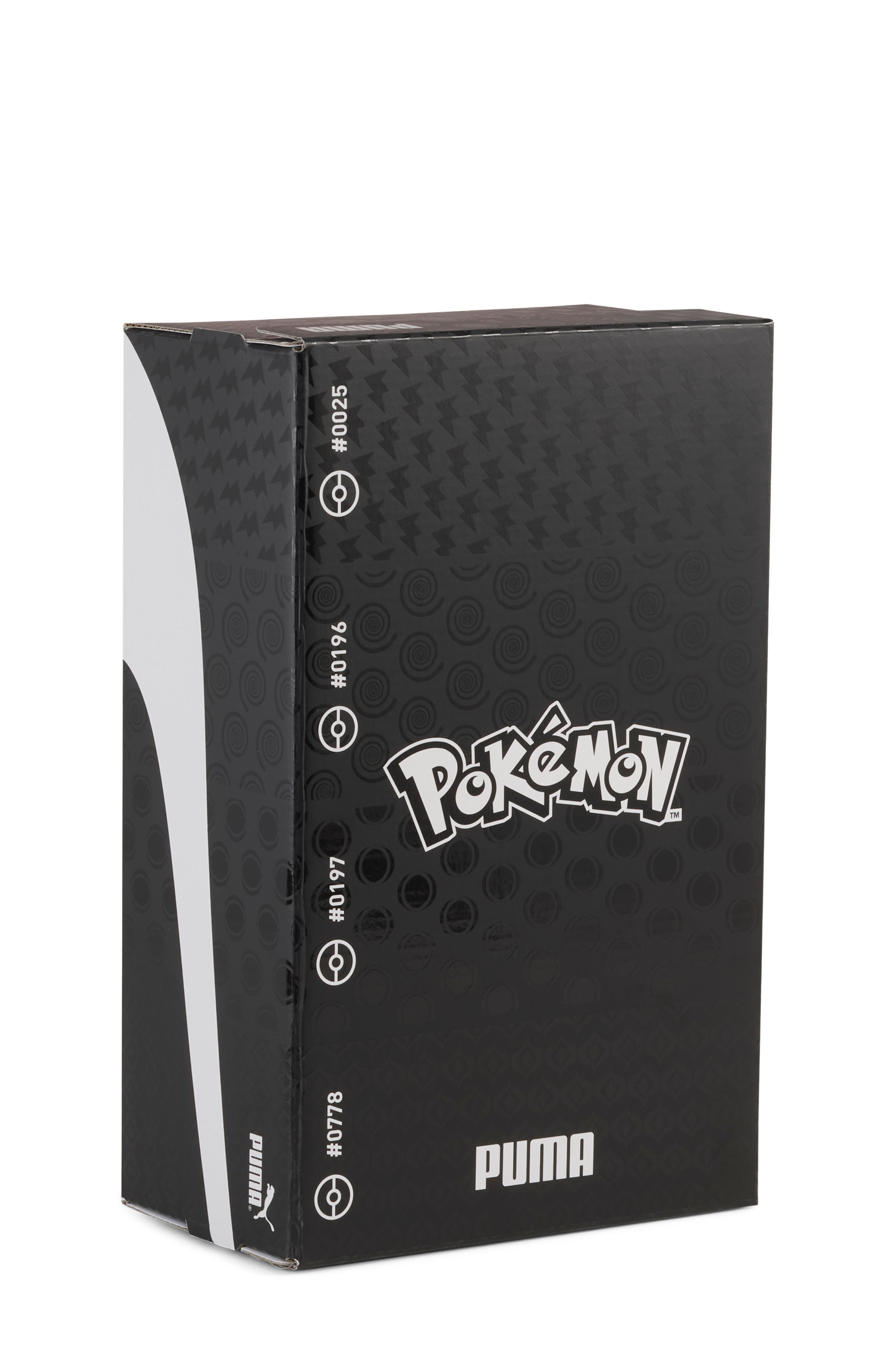 PUMA x POKÉMON Kids' Fade Umbreon Sneaker, Alternate, color, Puma Black/ Energizing Yellow