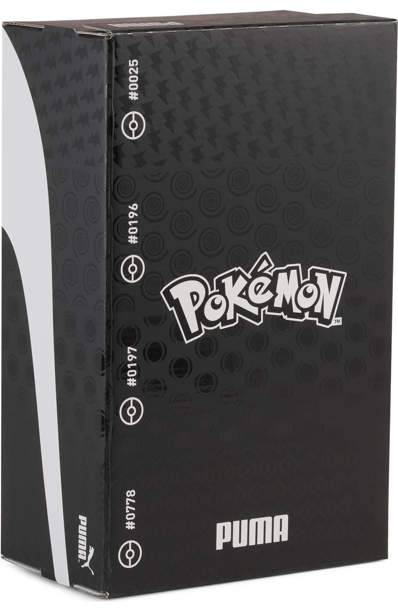 PUMA x POKÉMON Kids' Fade Umbreon Sneaker, Alternate, color, Puma Black/ Energizing Yellow