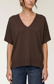 Liverpool Los Angeles V-Neck Dolman Pullover