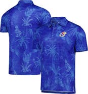 COLOSSEUM Men's Colosseum Royal Kansas Jayhawks Palms Team Polo