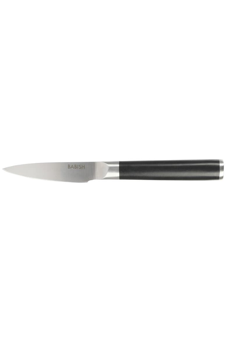 High Carbon 1.4116 German Steel 3.5 Inch Paring Knife, Main, color, Silver