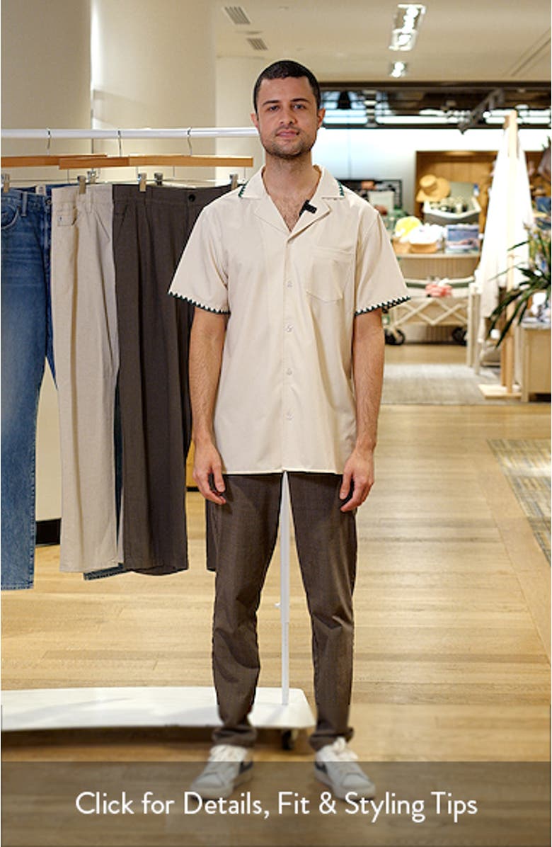 Golf Ball Stitch Weekend Camp Shirt, sales video thumbnail