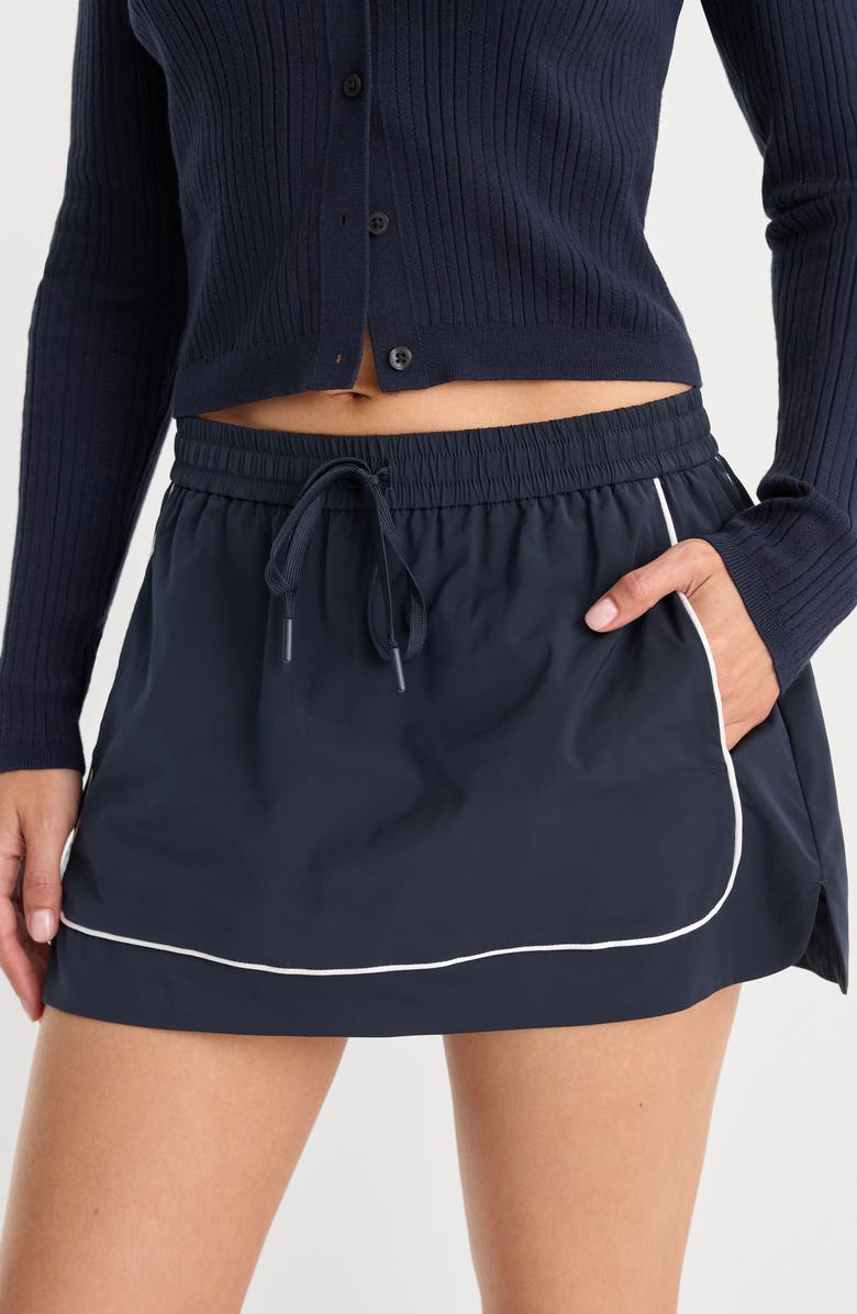 Good American The Sport Skort, Alternate, color, Storm Blue