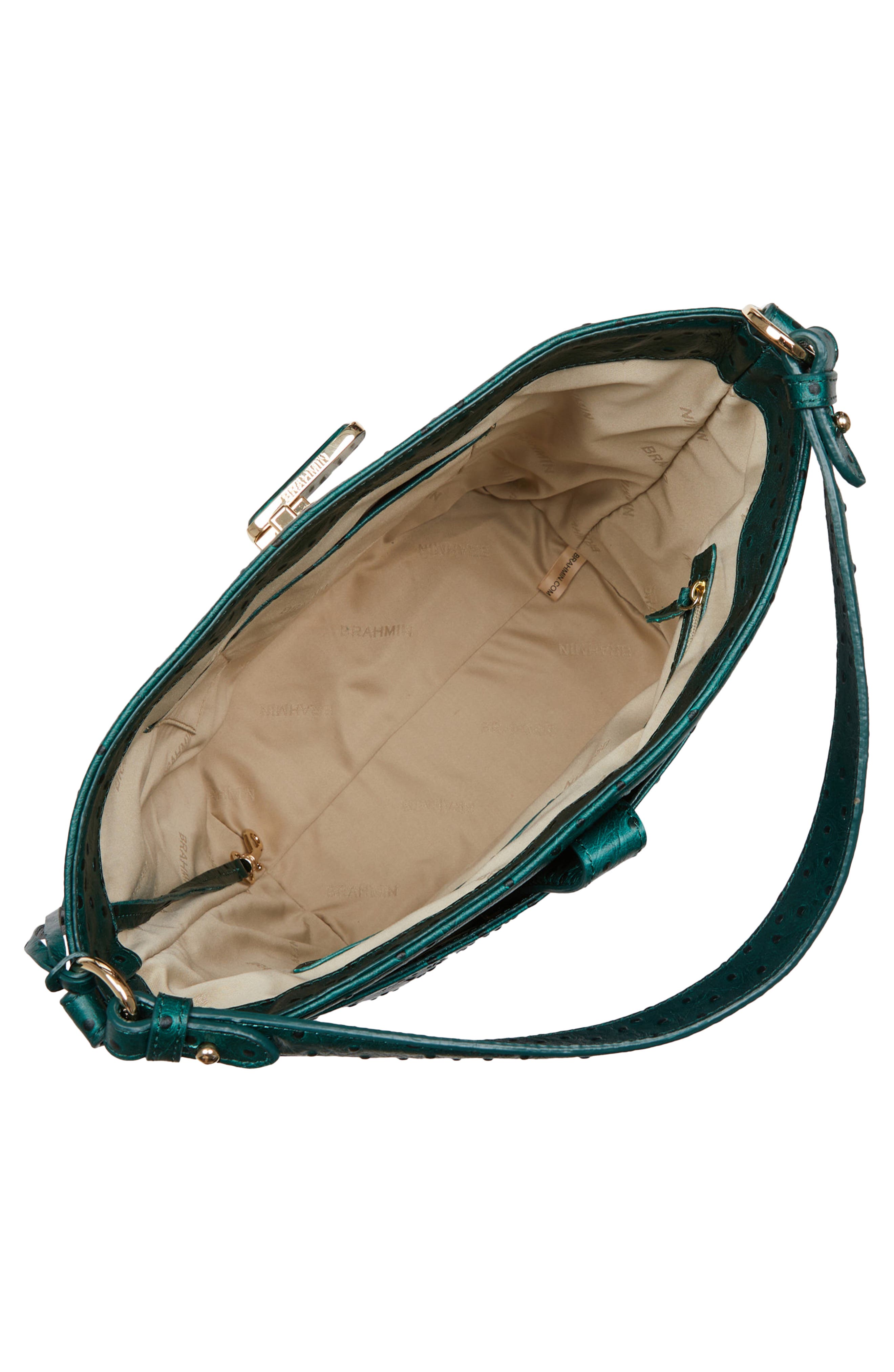 Brahmin Shira Leather Bucket Bag, Alternate, color, 