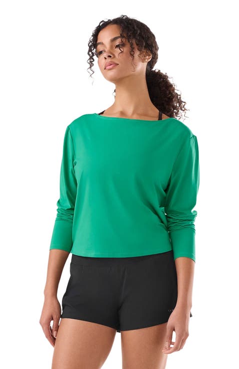 Brushed Tec Knit Long Sleeve