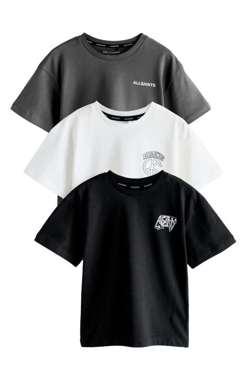Kids' Motif Graphic 3-Pack T-Shirts