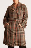 Estelle Bella Double Breasted Check Coat