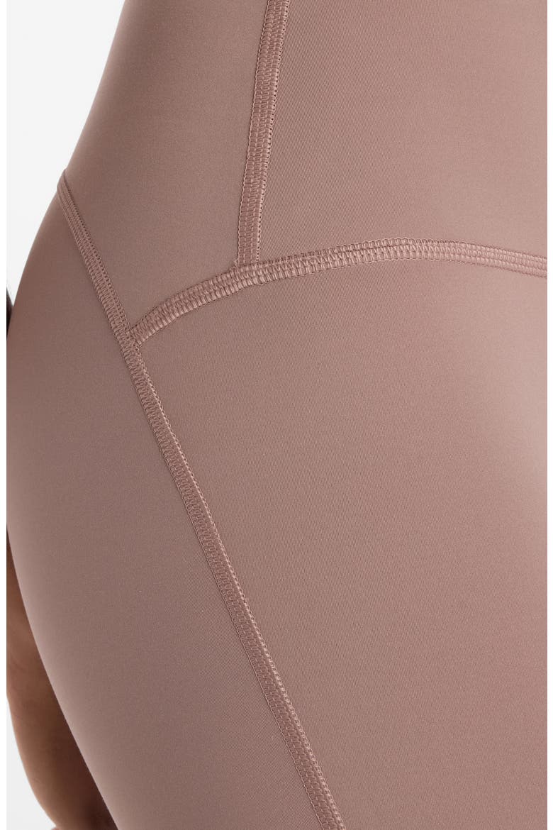 RC Performance High Waist Leggings, Alternate, color, BROWN