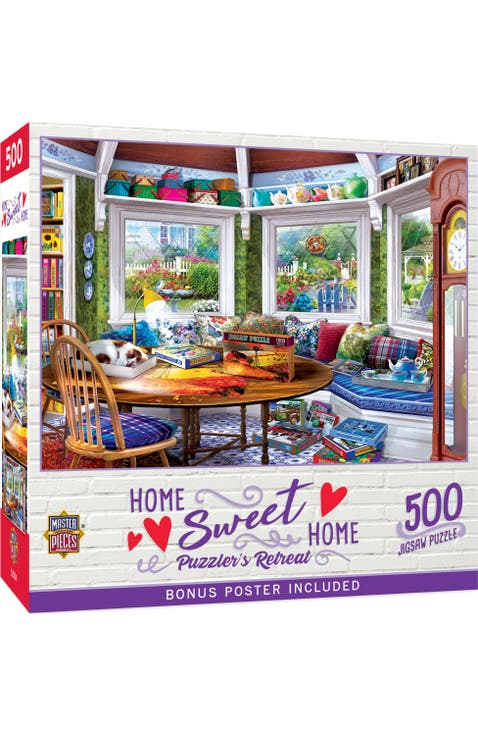 Puzzler's Retreat 500 Piece Puzzle