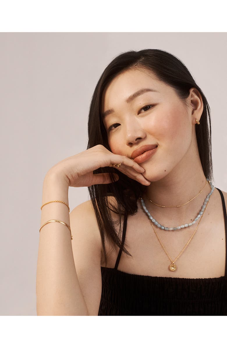 Monica Vinader Rope Chain Bracelet, Alternate, color, 18Ct Gold Vermeil/ Ss