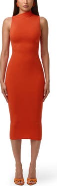Naked Wardrobe Sleeveless Midi Dress
