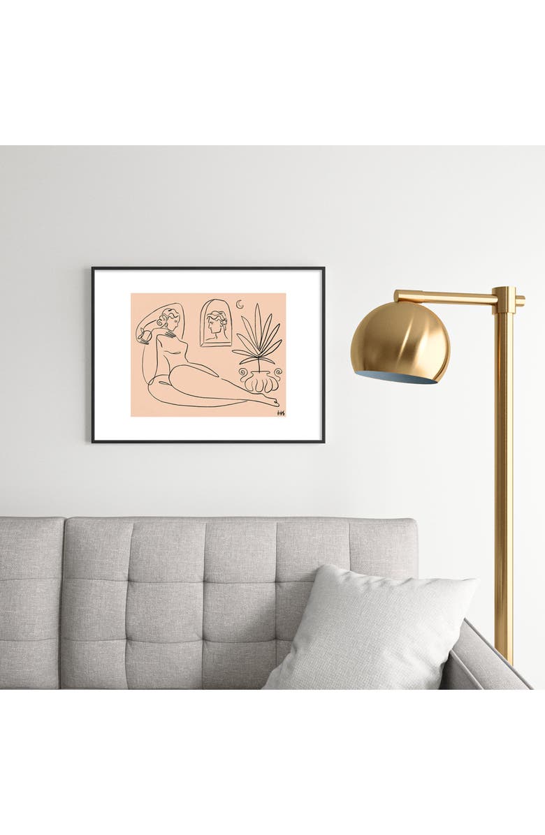 Deny Designs I See You 1 Framed Art Print, Alternate, color,