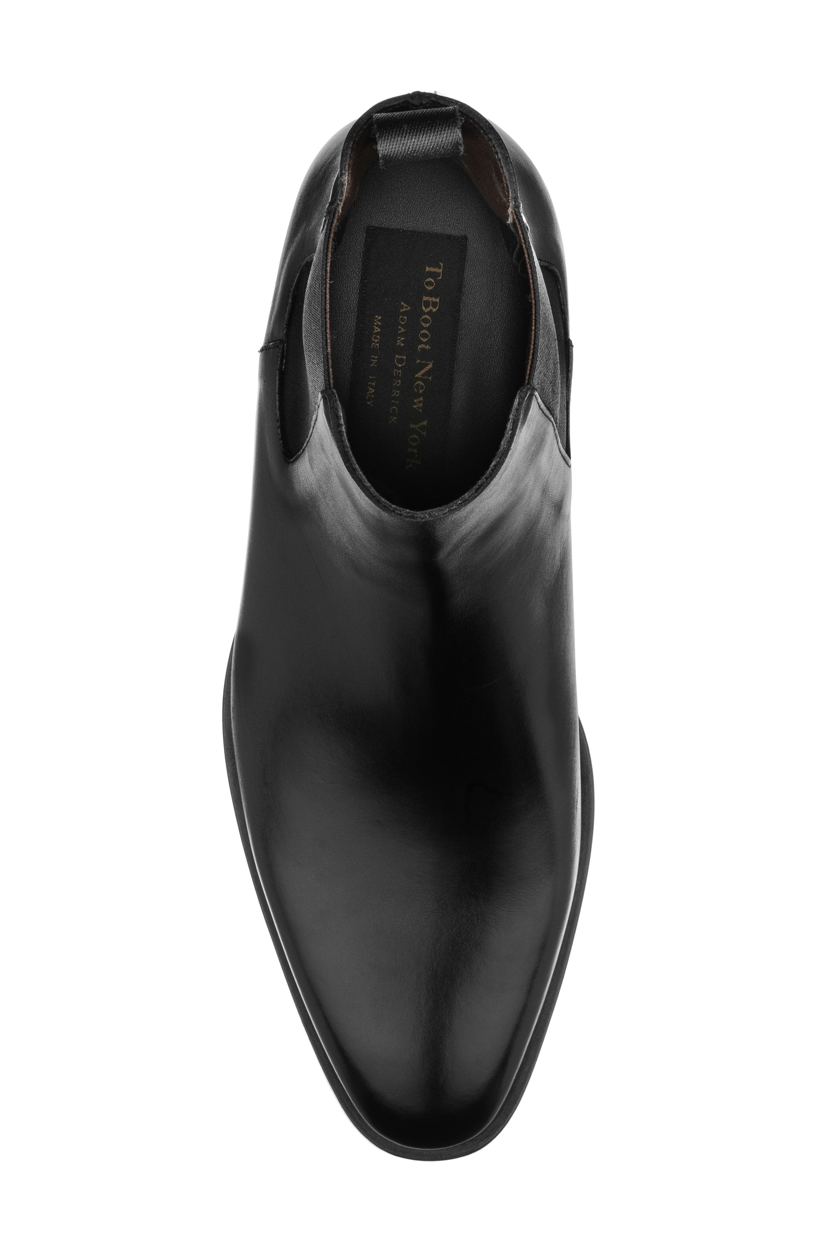 TO BOOT NEW YORK Myles Chelsea Boot, Alternate, color, Black