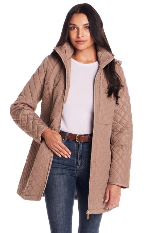 Gallery Quilted Jacket In Pink
