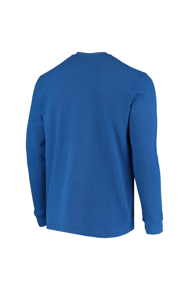 DUNBROOKE Men's Dunbrooke Royal Indianapolis Colts Logo Maverick Thermal Henley Long Sleeve T-Shirt, Alternate, color, Royal