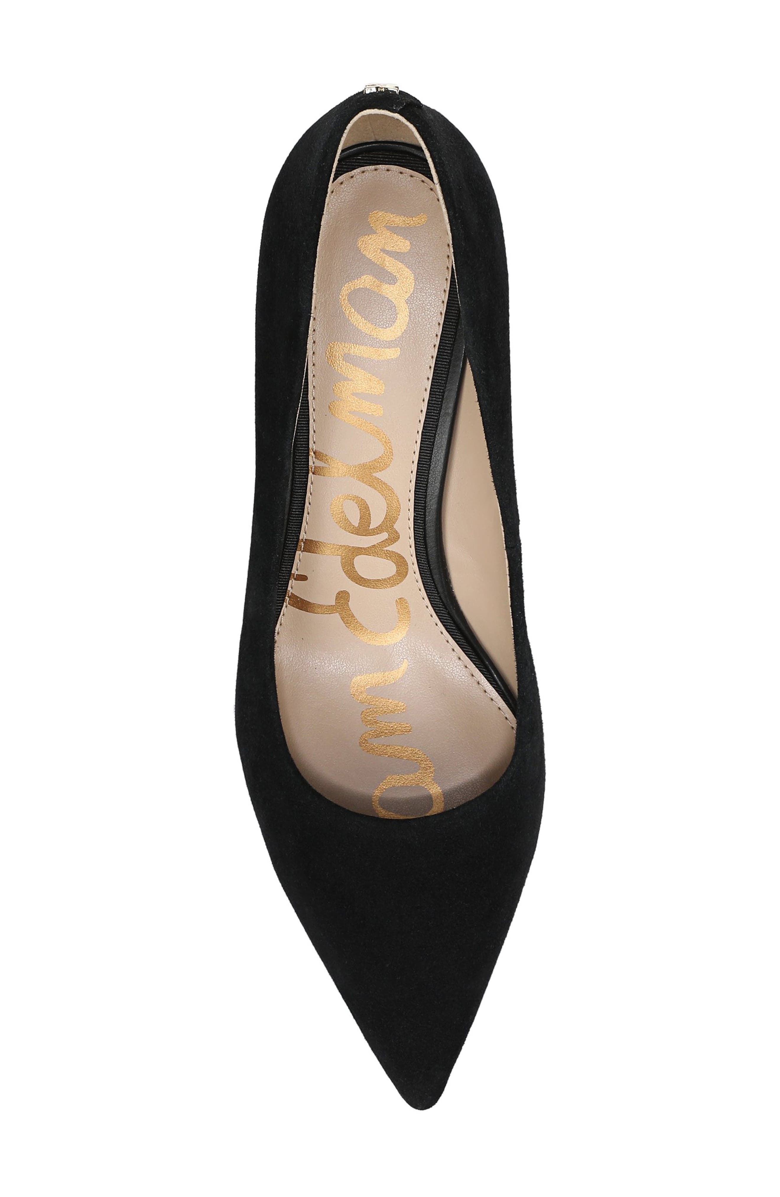 Sam Edelman Vienna Pointed Toe Pump, Alternate, color, Black