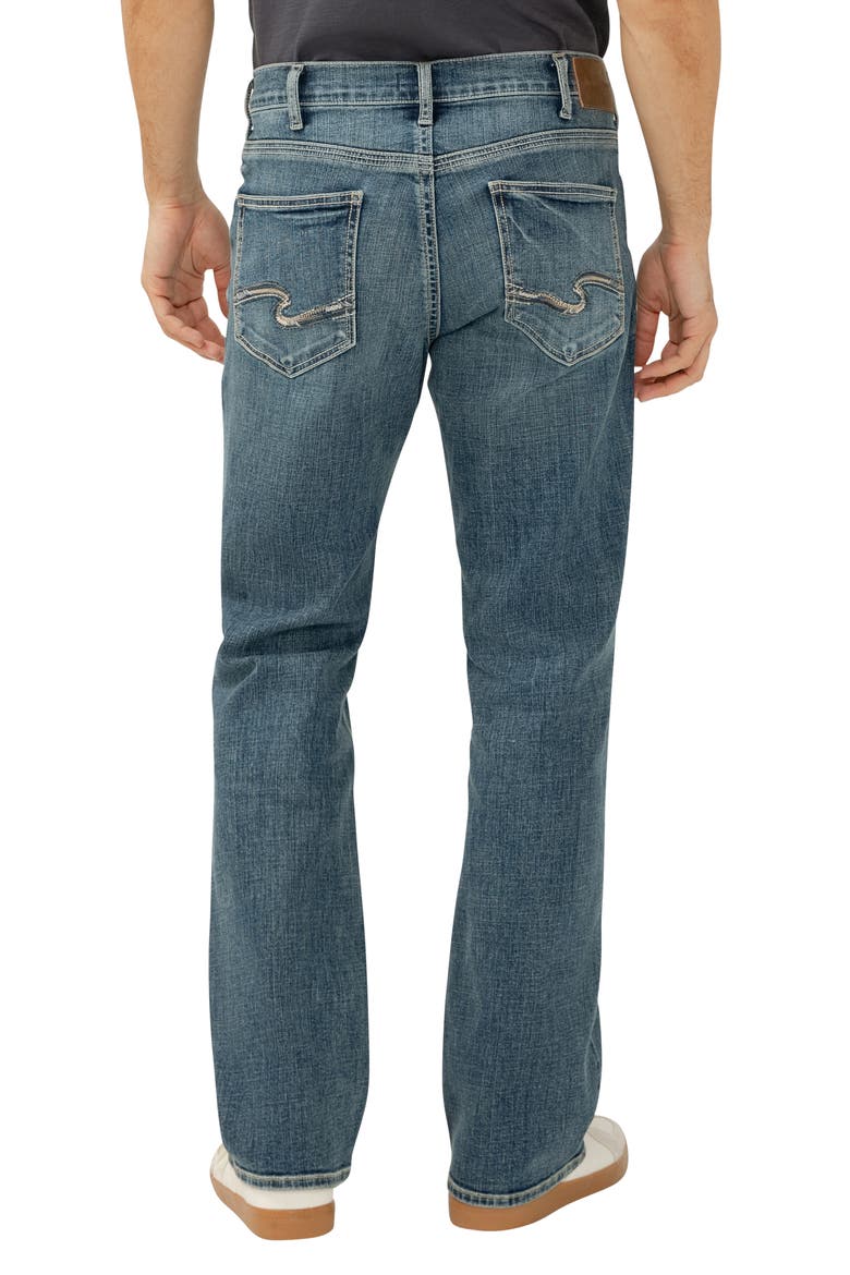 Zac Relaxed Fit Straight Leg Jeans, Alternate, color, SEQUOIA