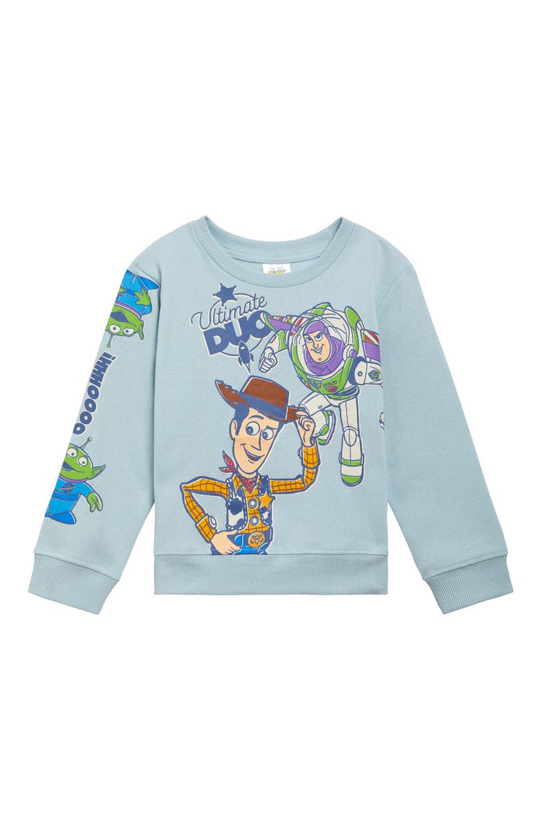 Disney Pixar Fleece Sweatshirt and Pants Set, Alternate, color, Toy Story Blue