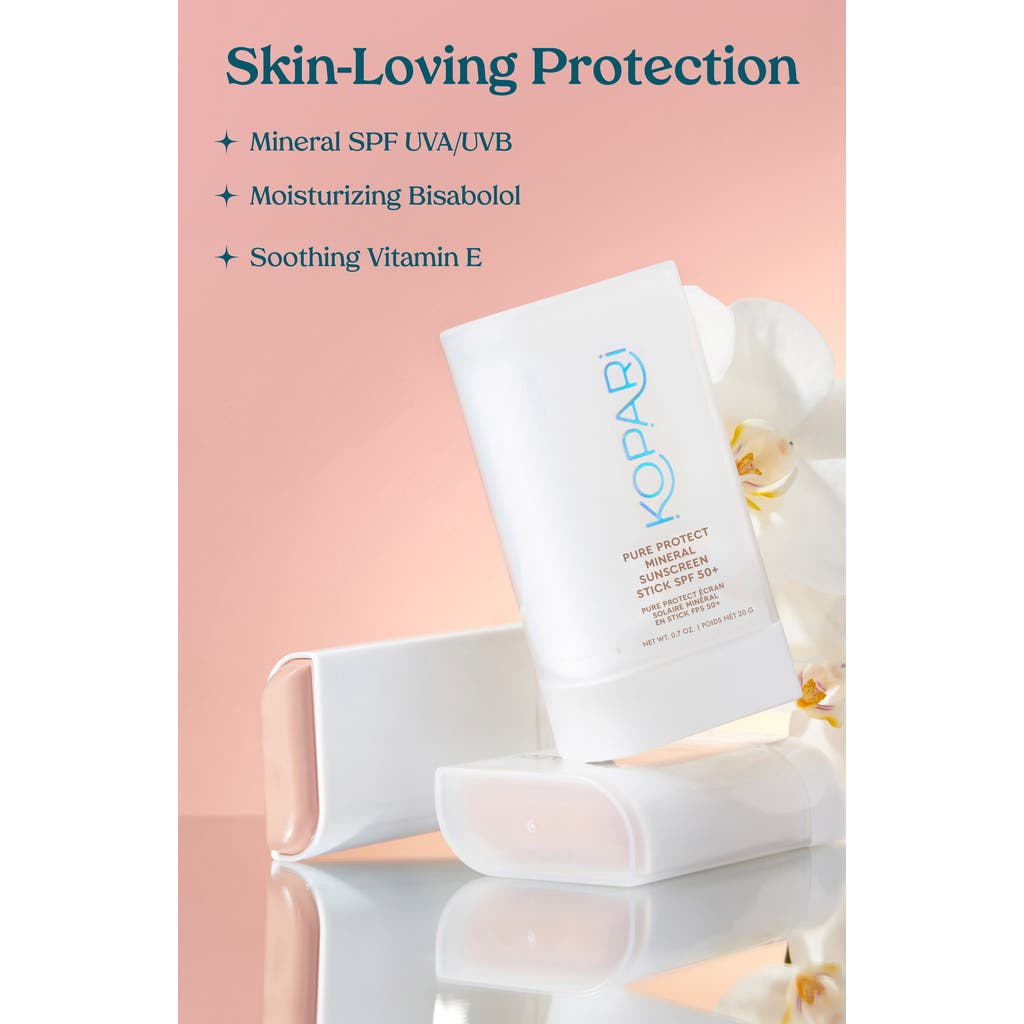 Kopari Pure Protect Mineral Sunscreen Stick Spf 50+ In No Color