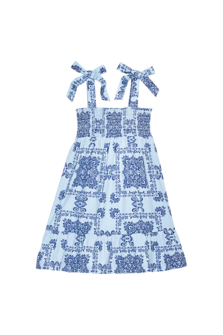 Kids' Wide Strap Lucy Dress, Main, color, Boho Blue