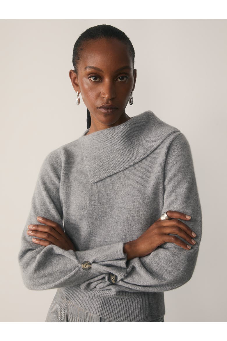 Eloria Cashmere Jumper, Main, color, Grey