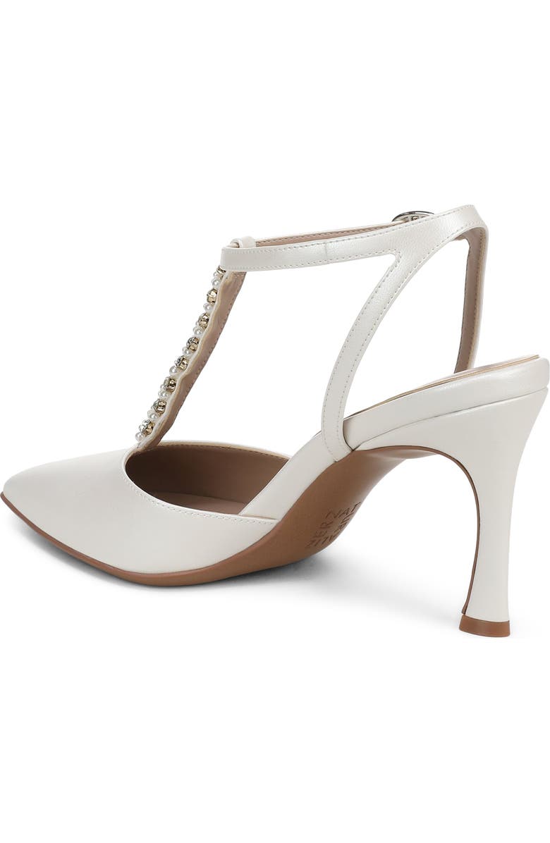 Naturalizer Astrid T-Strap Pump, Alternate, color, Warm White