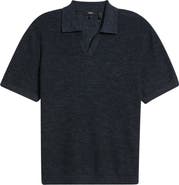 Theory Brenan Linen Blend Polo