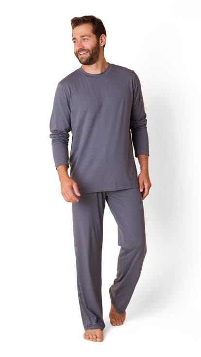 Men's Pima Knit Pullover Set