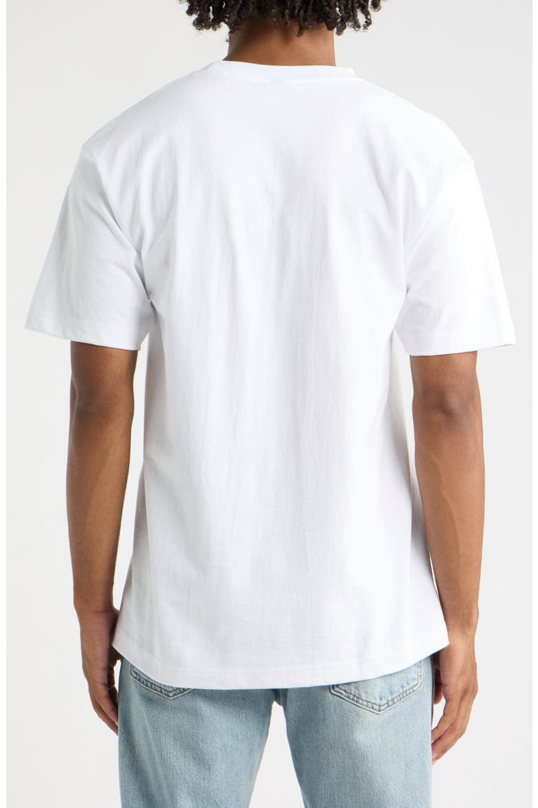 Trouble Making Bear Cotton Graphic T-Shirt, Alternate, color, WHITE