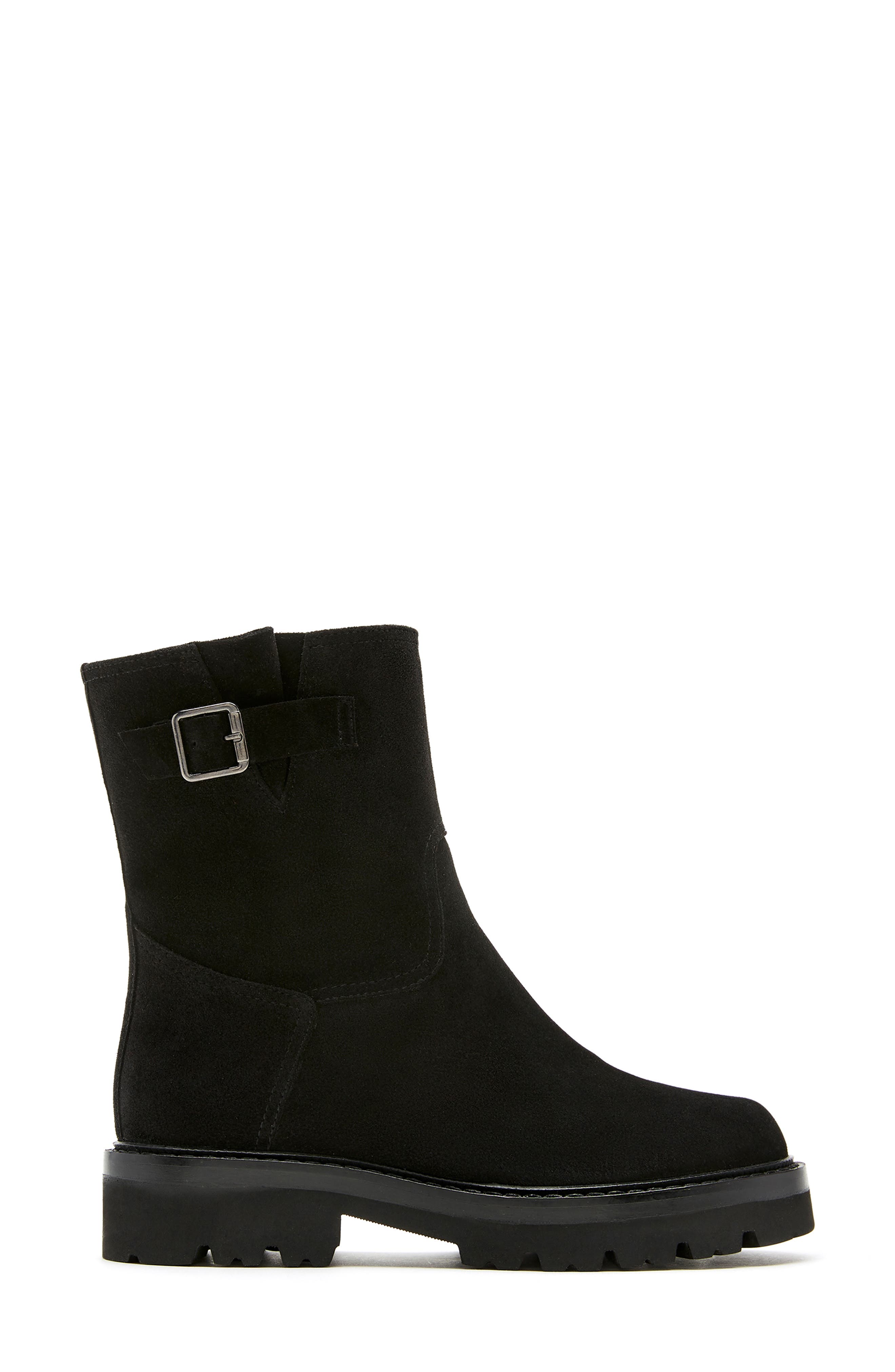 La Canadienne Avril City Dry<sup>™</sup> Shearling Lined Bootie, Alternate, color, Black