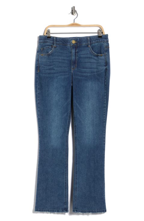 High Waist Itty Bitty Boot Jeans (Plus)